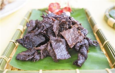 南圣牛肉干。